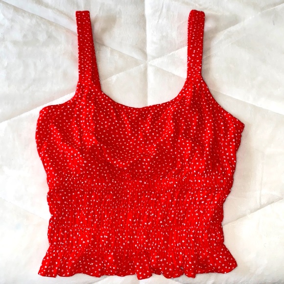 PacSun Women’s shirt, size medium, red and white - Picture 1 of 2